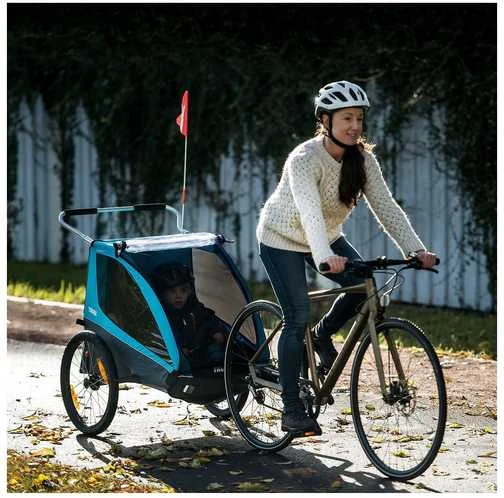 Thule Coaster XT lastenkuljetusrattaat, sininen