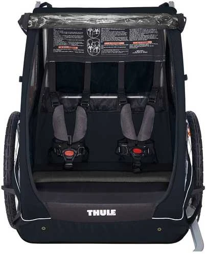Thule Coaster XT lastenkuljetusrattaat, musta