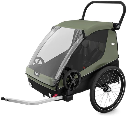 Thule Courier polkupyörän peräkärry, vihreä