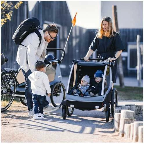 Thule Courier polkupyörän peräkärry, vihreä