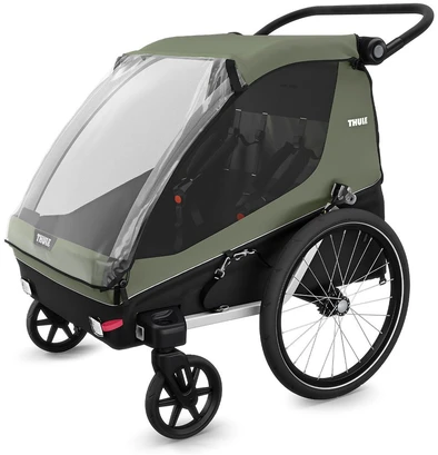 Thule Courier polkupyörän peräkärry, vihreä
