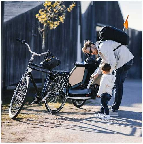 Thule Courier polkupyörän peräkärry, vihreä