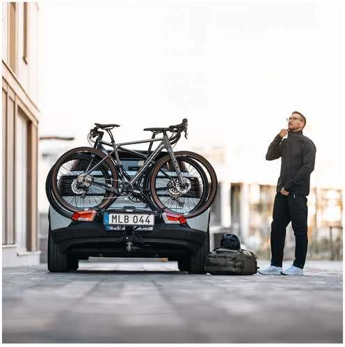 Thule UpRide, Bicycle carrier, Roof-mount, Aliuminio, Juodas