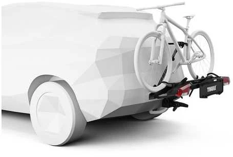 Thule UpRide, Bicycle carrier, Roof-mount, Aliuminio, Juodas