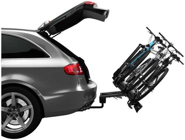 Dviračių laikiklis ant kablio 3 dviračiams Thule VeloCompact 3 (+1), 13 pin