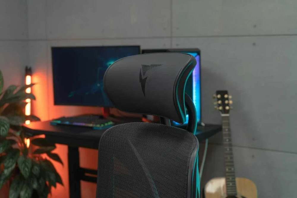 ThunderX3 XTC ergonominė ofiso kėdė, Mesh – juodos spalvos