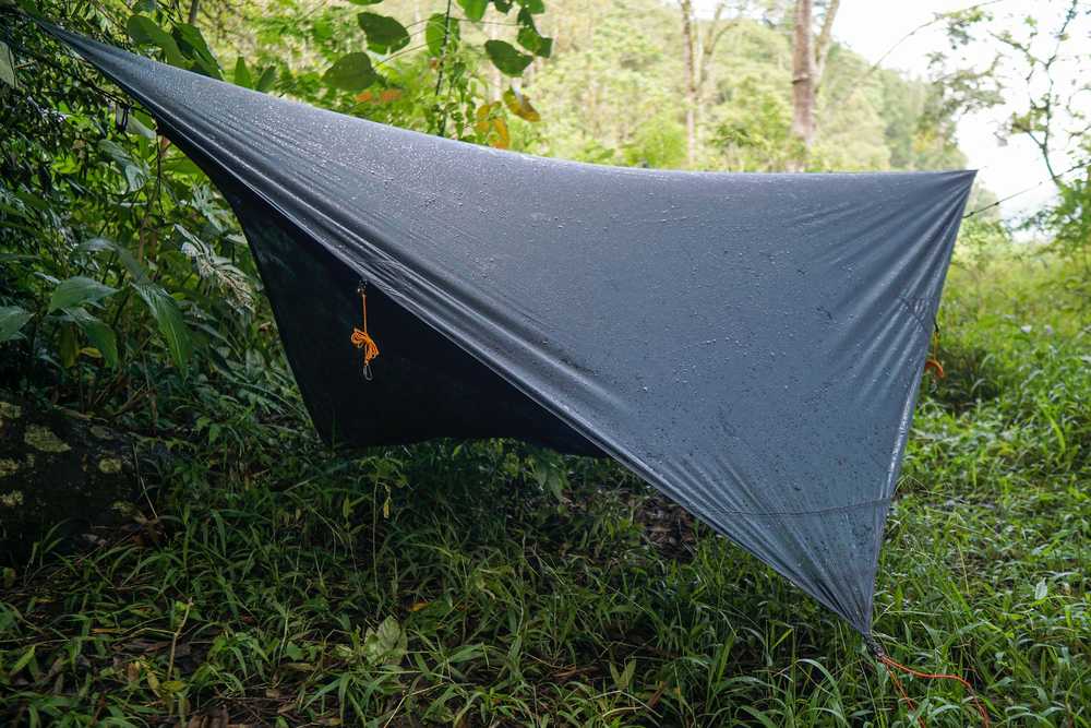 Tarp'as kelioninis Ticket To The Moon, žalias, 250 x 250 cm