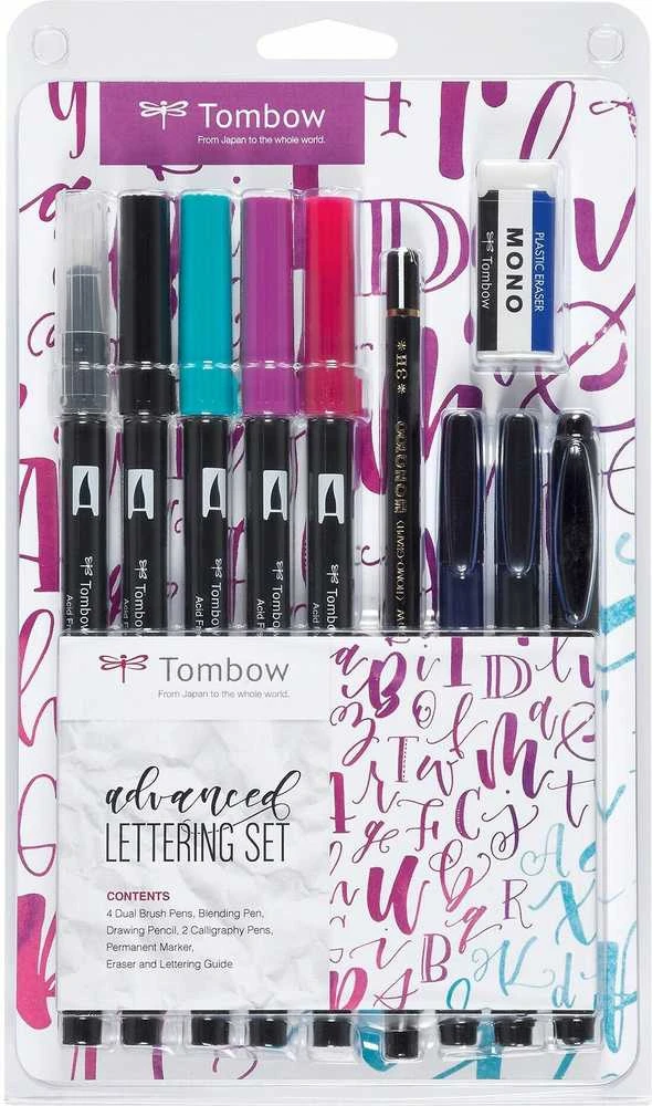 Rašymo rinkinys Tombow Advanced Lettering (10 Dalys)