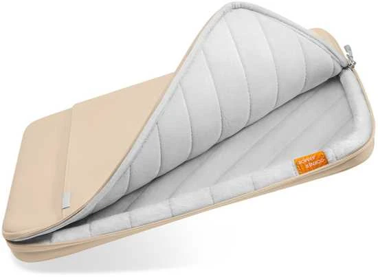 tomtoc Defender A13 13 kannettavan suojatasku, beige