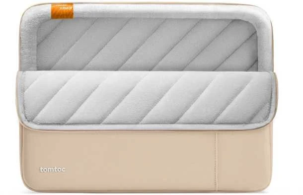 tomtoc Defender A13 13 kannettavan suojatasku, beige