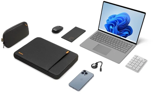 tomtoc nešiojamojo kompiuterio dėklas 13 colių MacBook Air, juodas A13C2DV