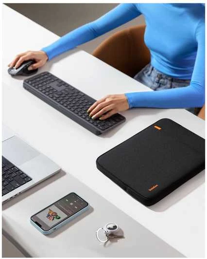 tomtoc nešiojamojo kompiuterio dėklas 13 colių MacBook Air, juodas A13C2DV