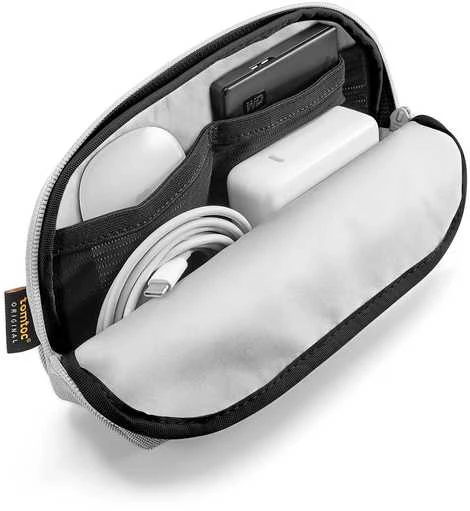 Dėklas Tomtoc Defender A13 14'' etui na laptopa i torba na priedai, pilka