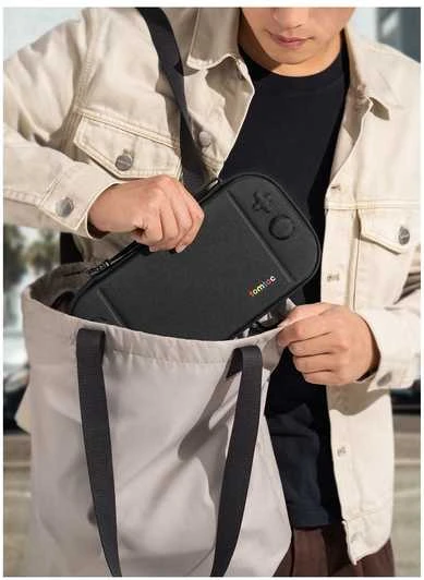 Tomtoc G05 Nintendo Switch 2 plonas dėklas (juodas)