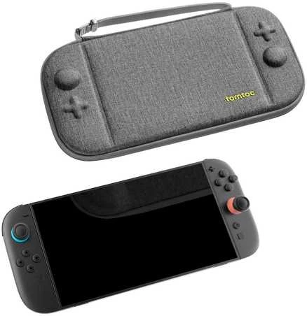 Dėklas Tomtoc G05 Nintendo Switch 2 Slim (pilka)