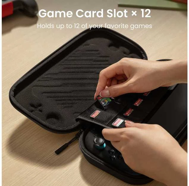 Tomtoc G05 Nintendo Switch 2 plonas dėklas (juodas)