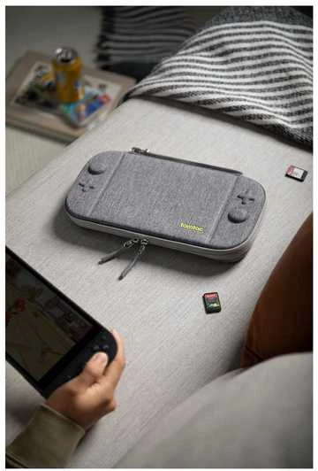 Dėklas Tomtoc G05 Nintendo Switch 2 Slim (pilka)