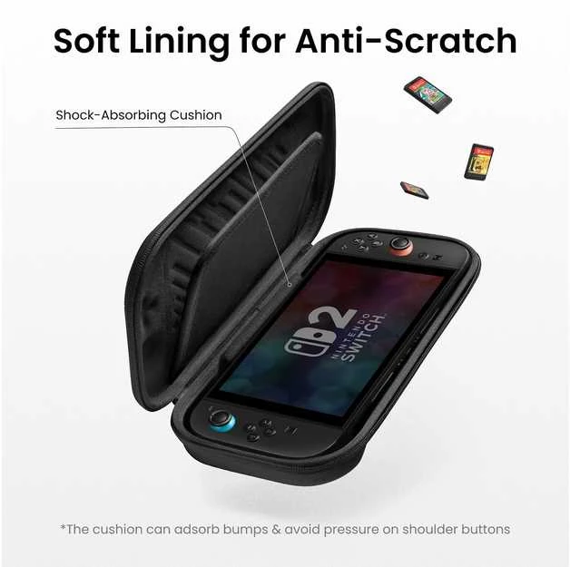 Tomtoc G05 Nintendo Switch 2 plonas dėklas (juodas)