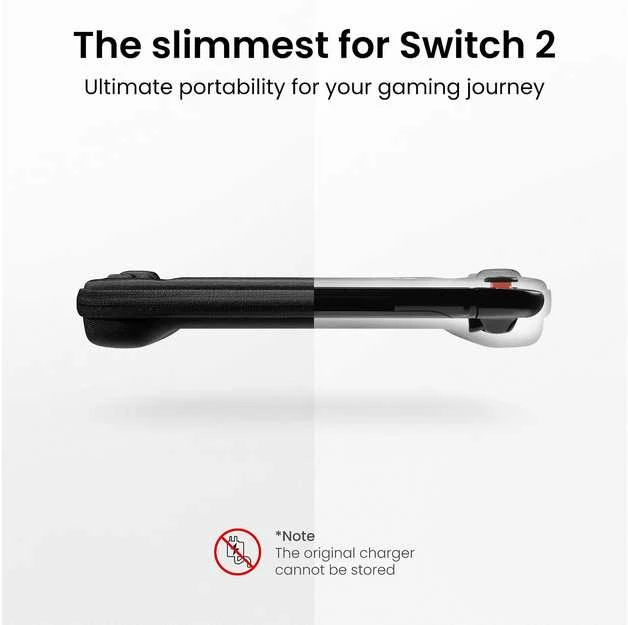 Tomtoc G05 Nintendo Switch 2 plonas dėklas (juodas)