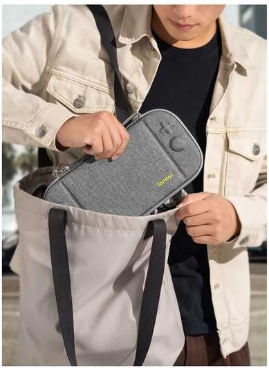 Dėklas Tomtoc G05 Nintendo Switch 2 Slim (pilka)