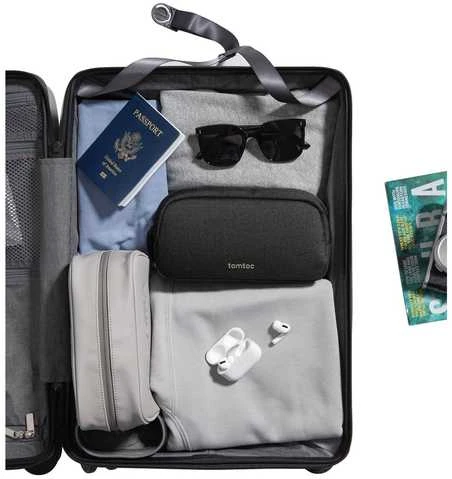 TOMTOC Light-T12 1.8L Priedas Case (Juodas)