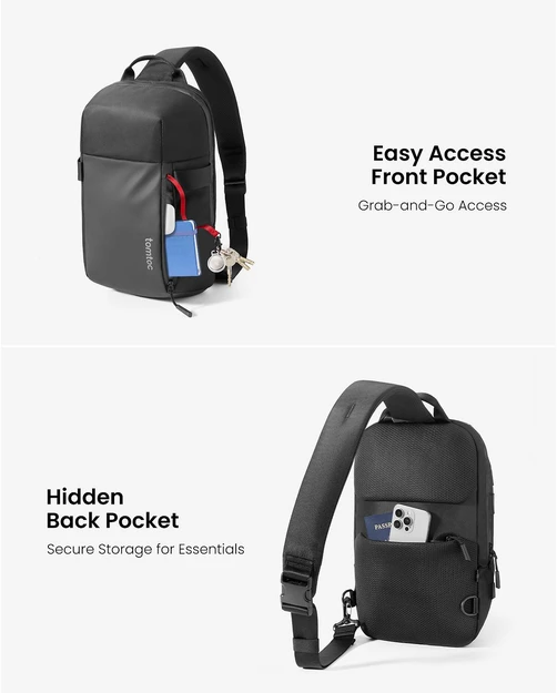 Tomtoc Navigator-T24 7L Frame Bag (Juodas)