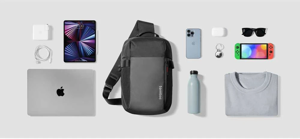 Tomtoc Navigator-T24 7L Frame Bag (Juodas)