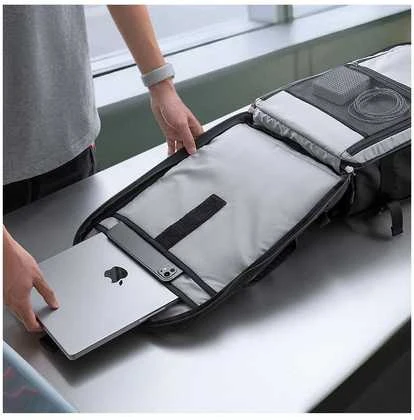 TOMTOC Navigator-T66 Liteway kelioninė kuprinė 28L/15.6" (juodas)
