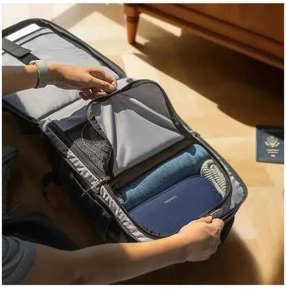 TOMTOC Navigator-T66 Liteway kelioninė kuprinė 28L/15.6" (juodas)