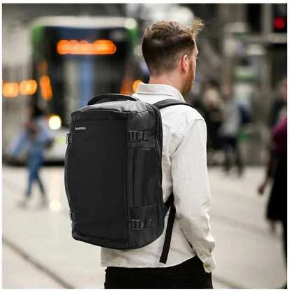 Travel Nešiojamas kompiuteris Backpack Tomtoc Navigator-T66 17"/40L (juodas)