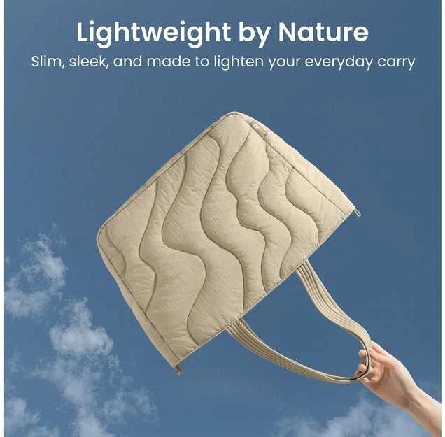 Krepšys Tomtoc tomtoc Terra-T38 Nešiojamas kompiuteris Tote Bag 16 inch sand