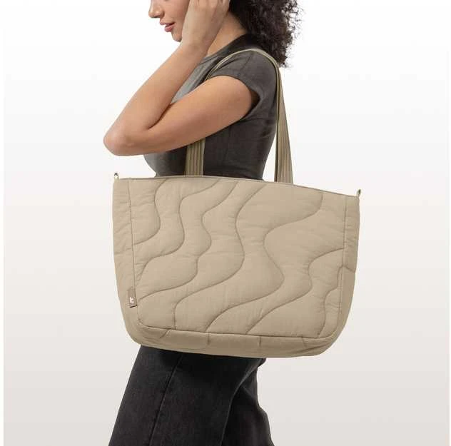 Krepšys Tomtoc tomtoc Terra-T38 Nešiojamas kompiuteris Tote Bag 16 inch sand