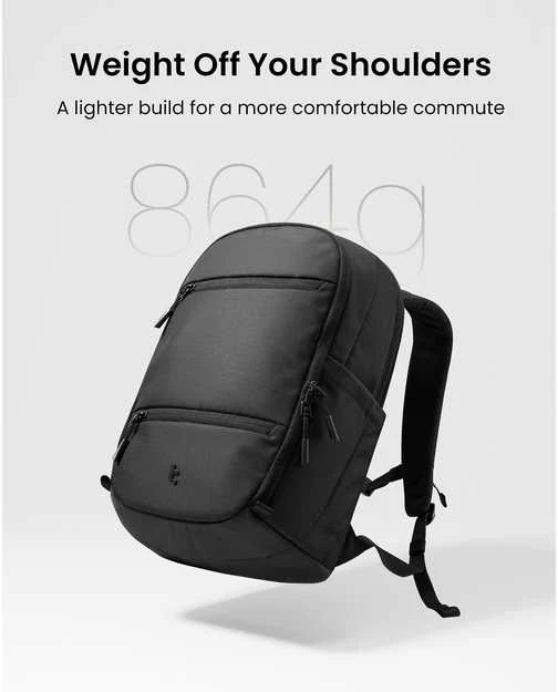 Kuprinė Tomtoc UrbanEX-T77 Nešiojamas kompiuteris Backpack 22 l juoda