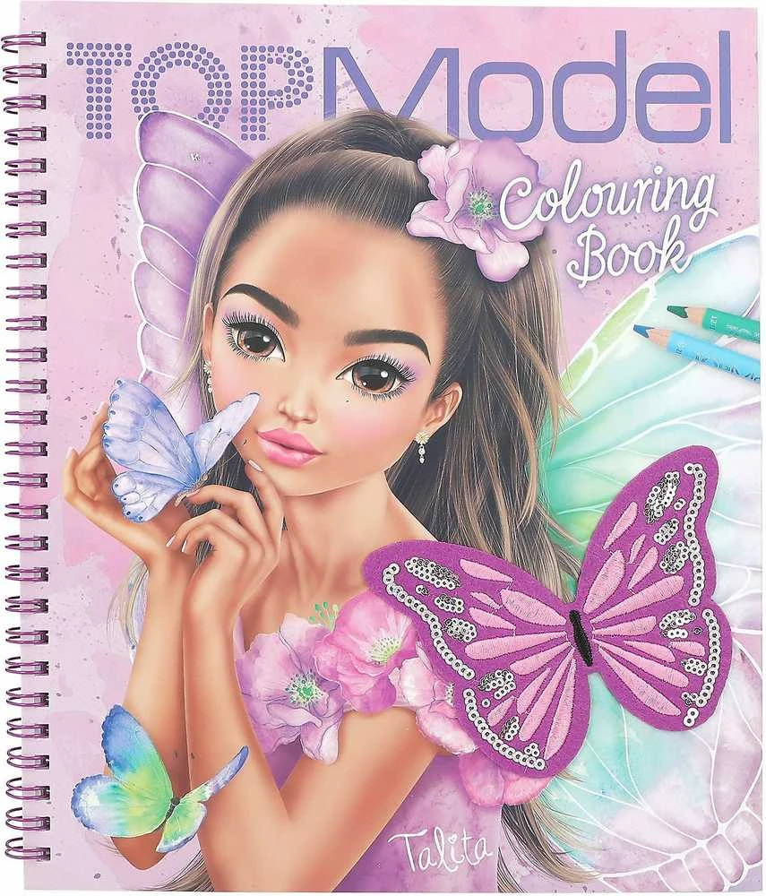 Top Model Populiariausias modelis TOPModel spalvinimo knygelė su blizgučiais FAIRY LOVE ( 0412976 )