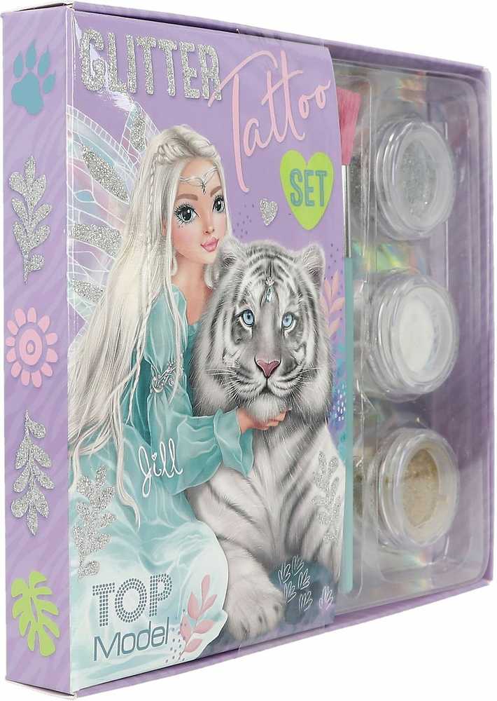 Top Model TOPModel - Glitter Tattoo Set - FANTASY TIGER - ( 0412518 ...