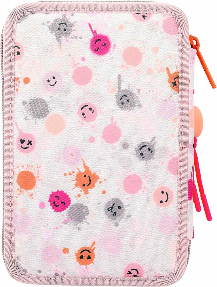 Depesche TOPModel Happy Together – Zaino Bambina Rosa Con Sorrisi – 27x20x12 Cm