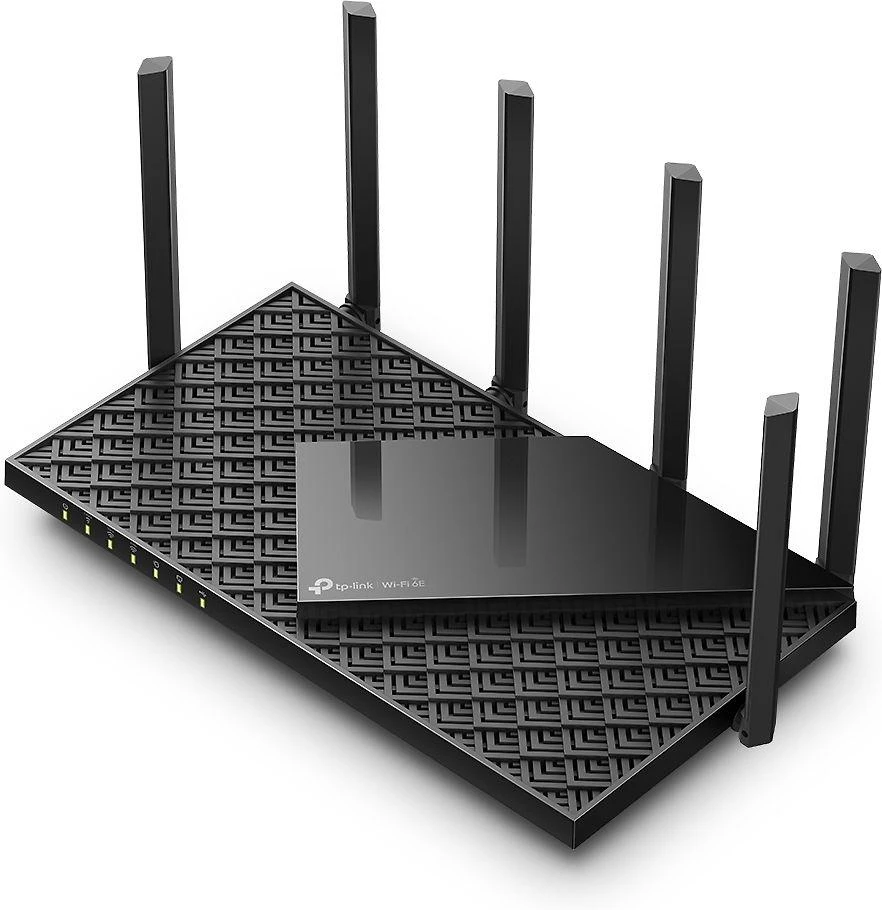 Belaidis maršrutizatorius TP-Link Archer AXE75, Wi-Fi 6E (802.11axe), AXE5400 (trijų dažnių), Gigabit, EasyMesh, VPN