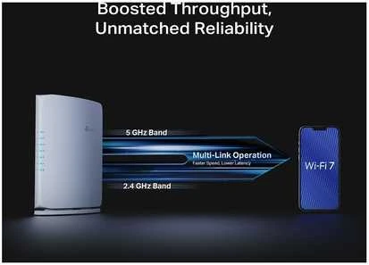 Maršrutizatorius - TP-Link Archer BE450 4-Stream, 3 Gigabit Ethernet, WPA3