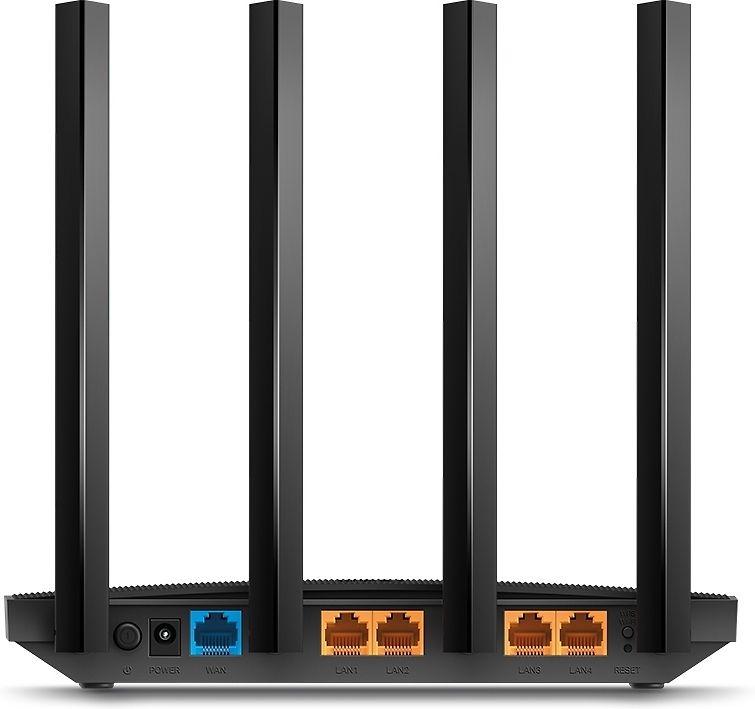 TP-LINK Archer C80 TP-Link Archer C80 AC1900 Dviejų juostų belaidis 802.11ac Gbit maršrutizatorius 4xLAN MU-MIMO
