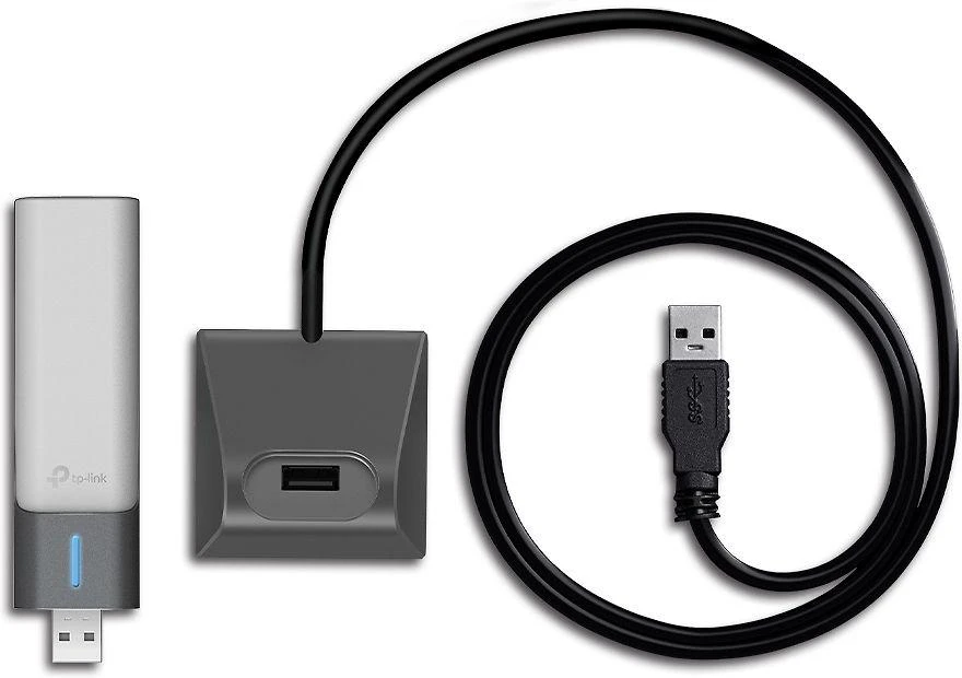 TP-Link Archer TX20UH adapteris su stovu ir USB laidu