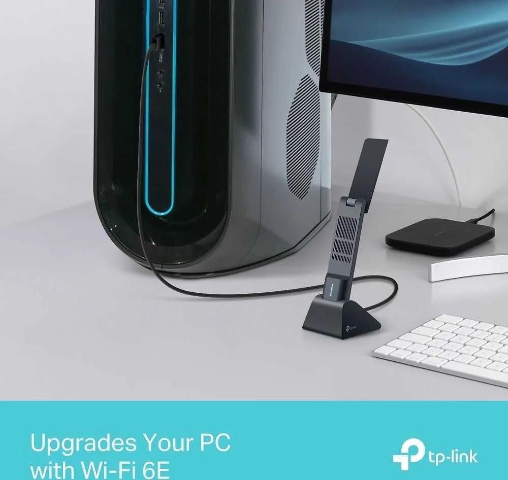 TP-LINK | „Archer TXE70UH AXE5400 High Gain Tri-Band Wi-Fi 6E“ USB adapteris