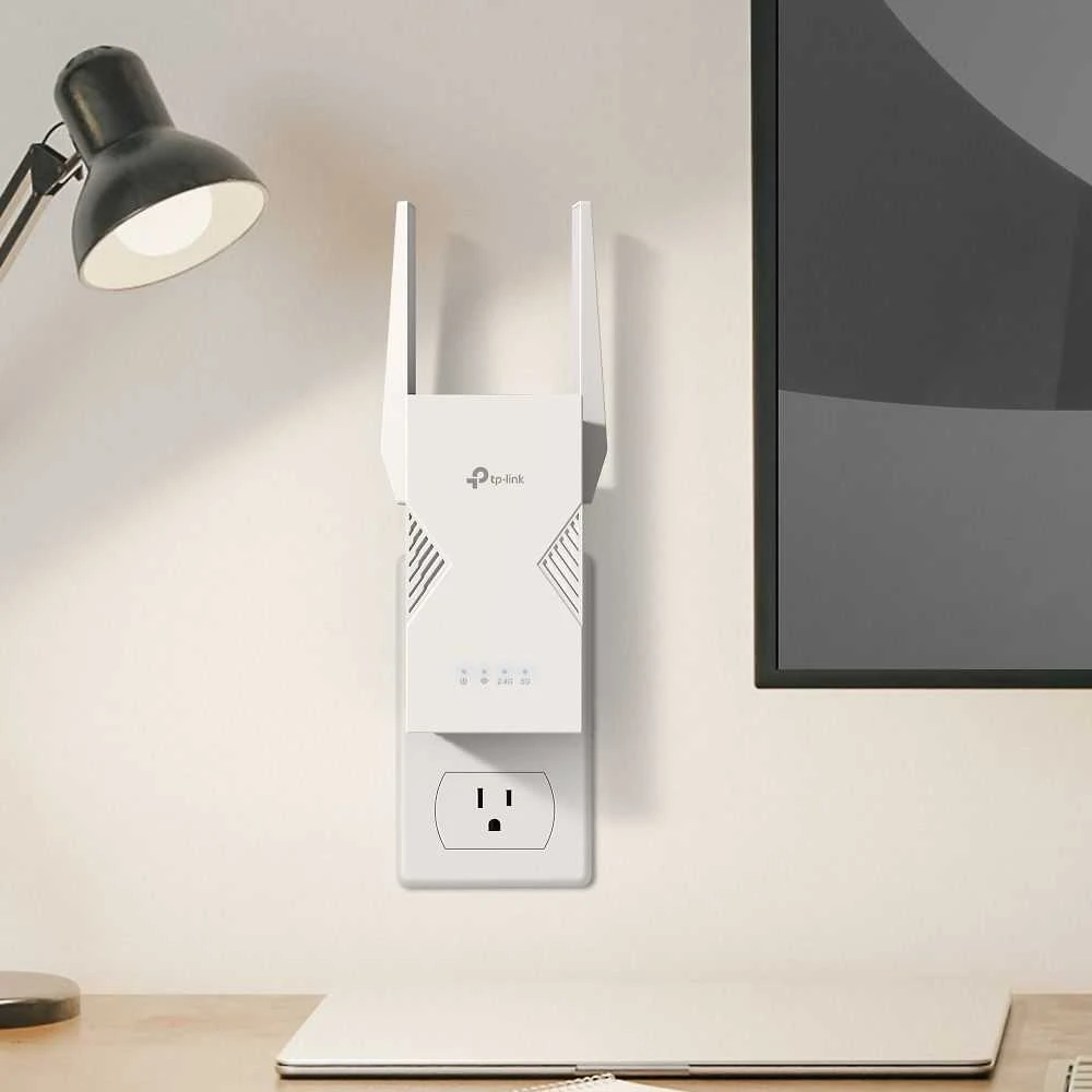 Maršrutizatorius TP-LINK BE3600 dviejų dažnių „Wi-Fi 7“ diapazono ilgintuvas | RE235BE | 802.11ax | 688/2882 Mbit/s | Ethernet LAN (RJ-45) jungtys 1 | MU-MiMO Ne | ne PoE | Antenos tipas Išorinė