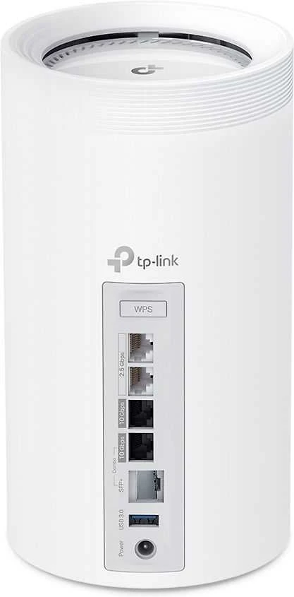 Maršrutizatorius TP-Link Deco BE85(1-pack) WiFi7 Mesh (BE22000, 2,4 GHz / 5 GHz / 6 GHz, 1x10GbELAN / WAN, 1xSFP+ / 10GbELANcombo, 2x2,5GbELAN / WAN, 1xUSB)
