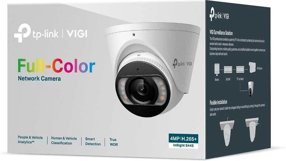 IP Kameros - TP-Link InSight S445 4MP 2688x1520 Naktinio Matymo IP67 Atsparus Orui