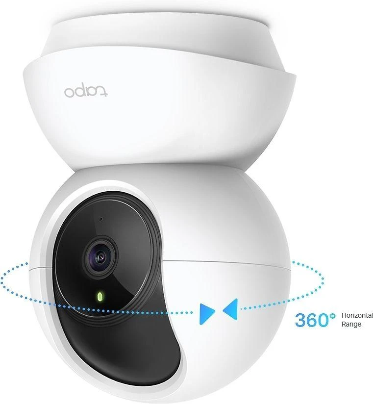 TP-LINK | Pan / Tilt Home Security Wi-Fi kamera | Tapo C210 | 3 MP | 4mm/F/2.4 | Privatumo režimas, garso ir šviesos signalizacija, judesio aptikimas ir pranešimai, naktinis matymas | H.264 | Micro SD, maks. 256 GB