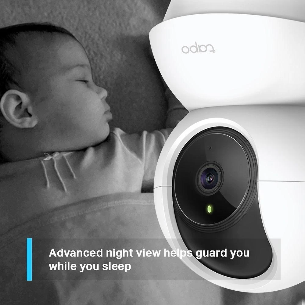TP-LINK | Pan / Tilt Home Security Wi-Fi kamera | Tapo C210 | 3 MP | 4mm/F/2.4 | Privatumo režimas, garso ir šviesos signalizacija, judesio aptikimas ir pranešimai, naktinis matymas | H.264 | Micro SD, maks. 256 GB
