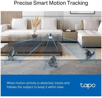 TP-LINK | Pakreipiama/sukama dirbtinio intelekto namų apsaugos „Wi-Fi“ kamera | Tapo C230 | Ant stalo/lubų tvirtinama | 5 MP | 4 mm/F2.0 | H.264 | „Micro SD“, maks. 512 GB