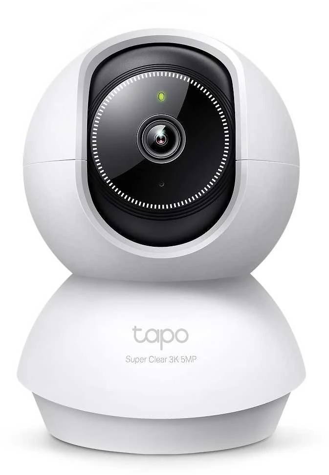 TP-LINK | Pakreipiama/sukama dirbtinio intelekto namų apsaugos „Wi-Fi“ kamera | Tapo C230 | Ant stalo/lubų tvirtinama | 5 MP | 4 mm/F2.0 | H.264 | „Micro SD“, maks. 512 GB