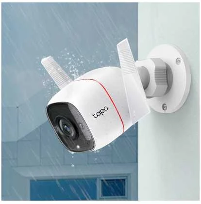 TP-LINK Tapo C310 stebėjimo kamera, skirta naudoti lauke
