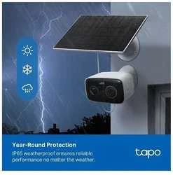 TP-Link Tapo C400 KIT Box IP security camera Outdoor 1920 x 1080 pikselių Wall